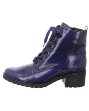Gabor Damen Schnürstiefeletten - Blau