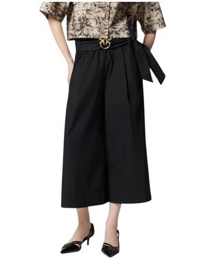 Pinko Wide Trousers - Black