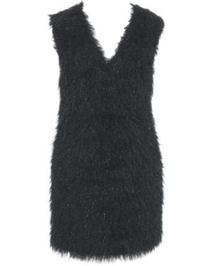 Jucca Dameskleding Jurk Nero Aw25 - Zwart