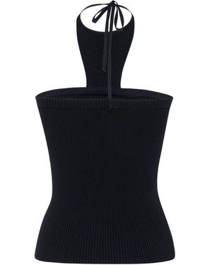 Tela Sleeveless Tops - Noir