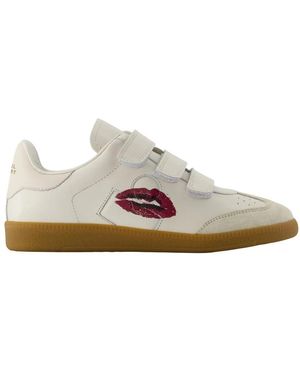 Isabel Marant Schoenen ,Wit ,Leer Beth Sneakers