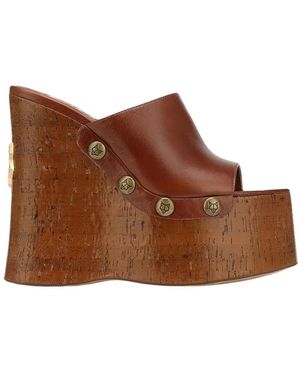 Naked Wolfe Wedges - Marron