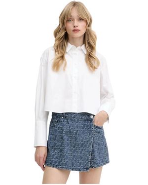 ARMANI EXCHANGE Baumwollhemd - Blau