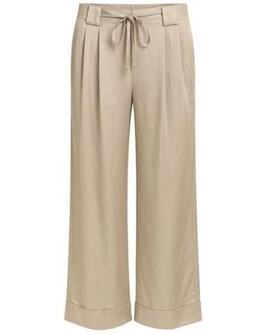 Soallure Wide Trousers - Natural