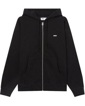 Obey Zip-Throughs - Black