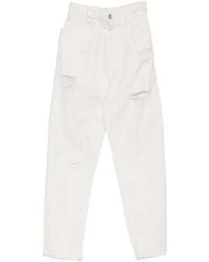 Aniye By Cropped Jeans - White