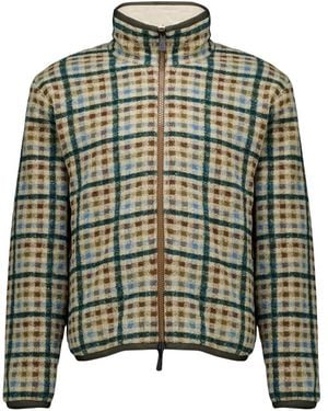 Moncler Fleece Jackets - Verde