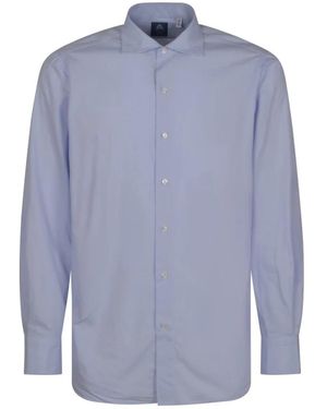 Finamore 1925 Formal Shirts - Bleu