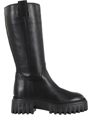 Hogan High Boots - Black