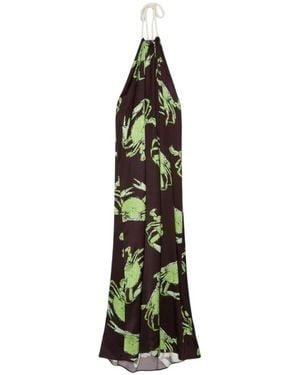 MSGM Maxi Dresses - Vert