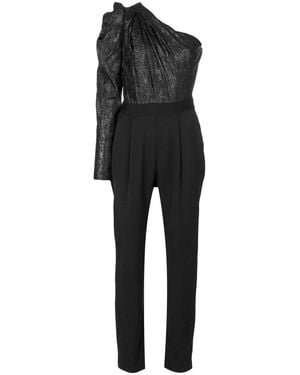 Michael Kors Asymmetric Jumpsuit - Black