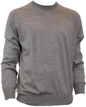 Brunello Cucinelli Rundhals-Pullover - Grau
