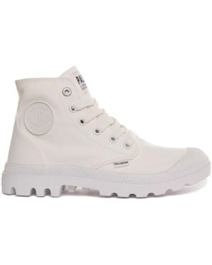 Palladium Lace-Up Boots - Grey