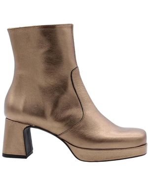 CTWLK Heeled Boots - Brown