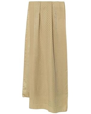 Moschino Accessoires ,Zijden Sjaal - Naturel