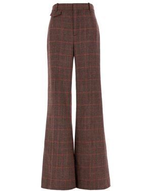 Chloé Wide Trousers - Marron