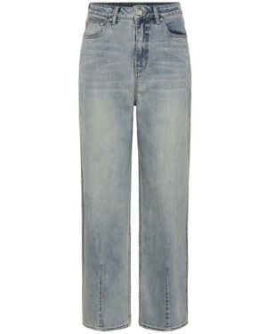 Gestuz Cropped Jeans - Blau