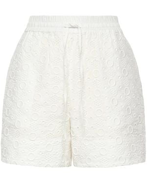 Pinko Short Shorts - White