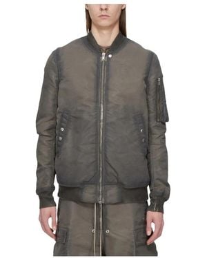 Rick Owens Bomber Jackets - Gris
