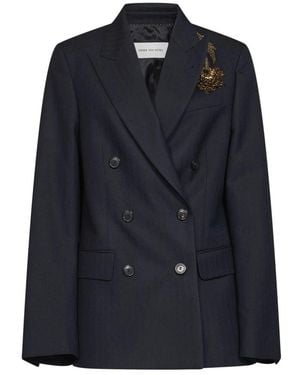 Dries Van Noten Jacken - Blau