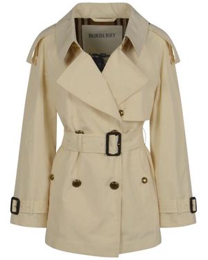 Burberry Trench Coats - Natural
