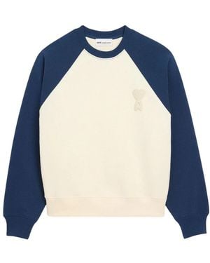 Ami Paris Sweatshirts - Azul