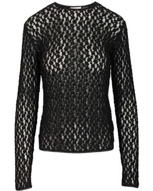 Isabel Marant Round-Neck Knitwear - Black