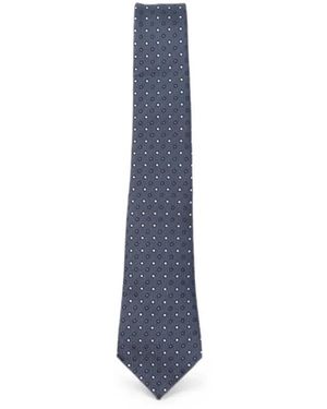 Giorgio Armani Accessoires ,Grijs ,Ties - Blauw