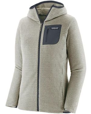 Patagonia Leichte Fleecejacke Mit Durchgehendem Reißverschluss - Grau