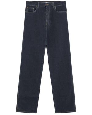 Miu Miu Straight Jeans - Blue