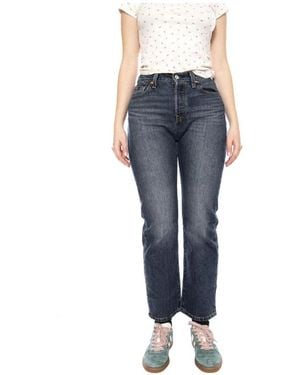 Levi's Jeans ,Blauw ,Katoen 501 Curve Jeans