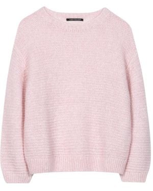 Luisa Cerano Round-Neck Knitwear - Rosa