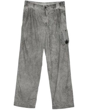 C.P. Company Straight Trousers - Grey