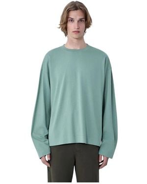 Dries Van Noten Long Sleeve Tops - Green