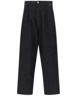 Comme des Garçons Wide Jeans - Blauw