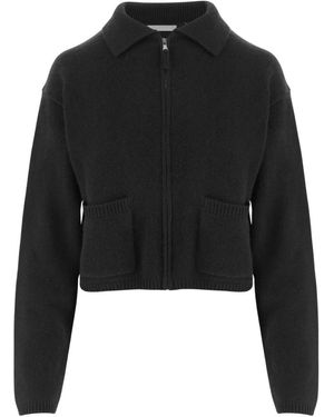 Allude Pullover Schwarz