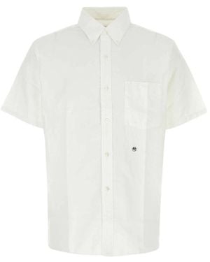 Nanamica Short Sleeve Shirts - White