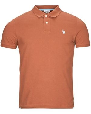 U.S. POLO ASSN. Polo Shirts - Orange