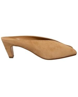Bianca Di Schoenen ,Bruin ,Leer S866 Heeled Mule - Naturel