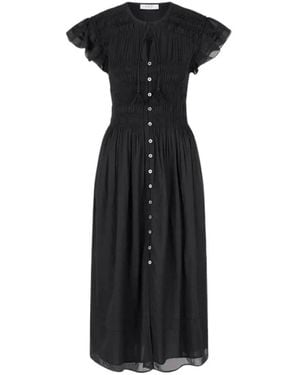 Sea Midi Dresses - Nero