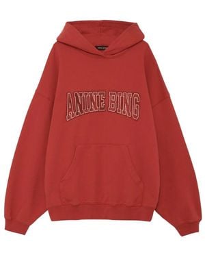 Anine Bing Hoodies - Red
