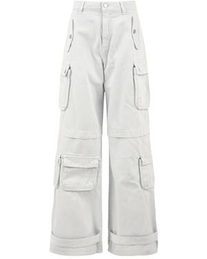 ICON DENIM Jeans ,Wit ,Katoen Rosalia Ice Jeans - Grijs