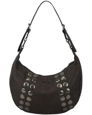 Nunoo Small Stella Rivet Washed - Schwarz