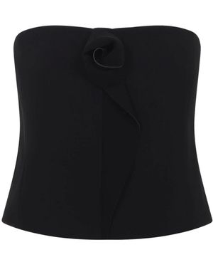 Giorgio Armani Sleeveless Tops - Black