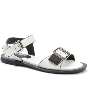KEDDO Flat Sandals - Metallic