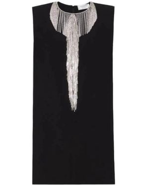 Sportmax Kleedjes ,Zwart ,Spxfestoso
