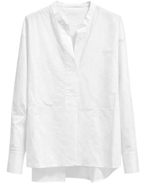 Pomandère Overhemden ,Wit ,Katoen Model 9494 Blouse