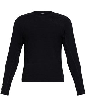 Balmain T-Shirt Mit Monogramm - Schwarz