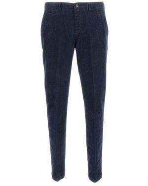 BRIGLIA Slim-Fit Pants - Blue