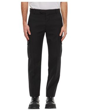 McQueen Slim-Fit Trousers - Black